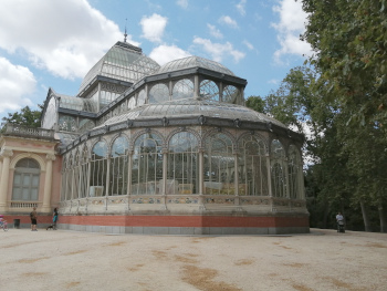 Palacio de Cristal en el Parque del Retiro