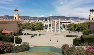 Panoramic view Barcelona