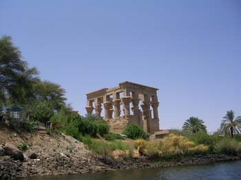 Quiosco de Trajano en el Templo de Filae, Egipto